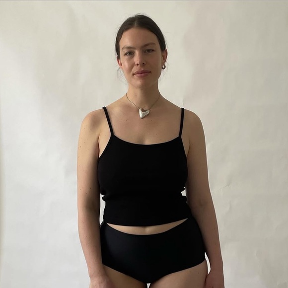 Nu Swim Ginger Tank in Taupe - Picture 1 of 6